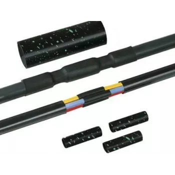 HellermannTyton krimpkous 380-04009 - zwart - polyolefine - 250 mm - 20 mm - 8 mm
