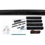 HellermannTyton 380-04010 krimpkous - zwart - polyolefine - 25 cm - 25 mm naar 8 mm