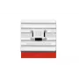 HellermannTyton FMB4APT-A-PA66HS-WH flexibele kleefbevestigingsvoet voor kabelbinders 28x28mm wit