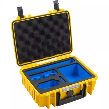 B&W action.case PP.41 gele transportkoffer voor DJI Osmo Action 6