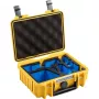 B&W International gimbal case PP.23 geel voor DJI Osmo Pocket 4