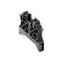 Weidmüller WEW 35/2 SW eindhoek, zwart, DIN-rail TS 35, polyamide 66