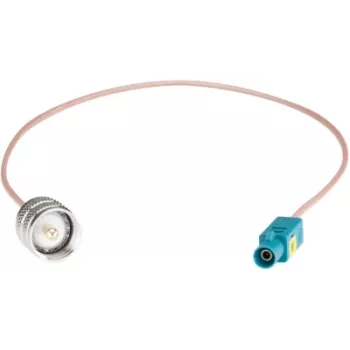 Albrecht antennekabel PL-connector > Fakra-connector 5m RG58 zwart