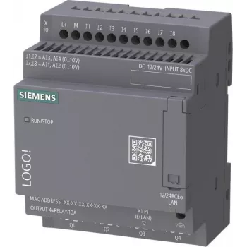 Siemens LOGO! 12/24 RCEo logicamodule 6ED1052-2MD08-0BA3