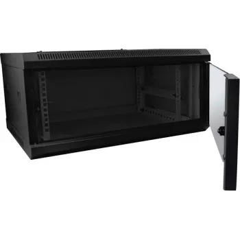 ALLNET ALL-SMC6622SCHWARZ 19 inch 2U rackbehuizing voor mediaconverters, 16 slots, zwart