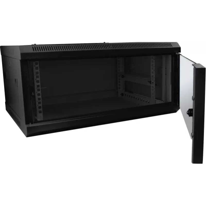 ALLNET ALL-SMC6622SCHWARZ 19 inch 2U rackbehuizing voor mediaconverters, 16 slots, zwart