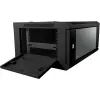 ALLNET ALL-SMC6622SCHWARZ 19 inch 2U rackbehuizing voor mediaconverters, 16 slots, zwart