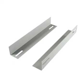 ALLNET ALL-S0002016 19 inch 1U vast rackplateau, staal, zwart, 20 kg draagvermogen