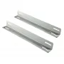 ALLNET ALL-S0002112 1U 19 inch vast rackplateau 250mm diepte zwart 20kg draagvermogen