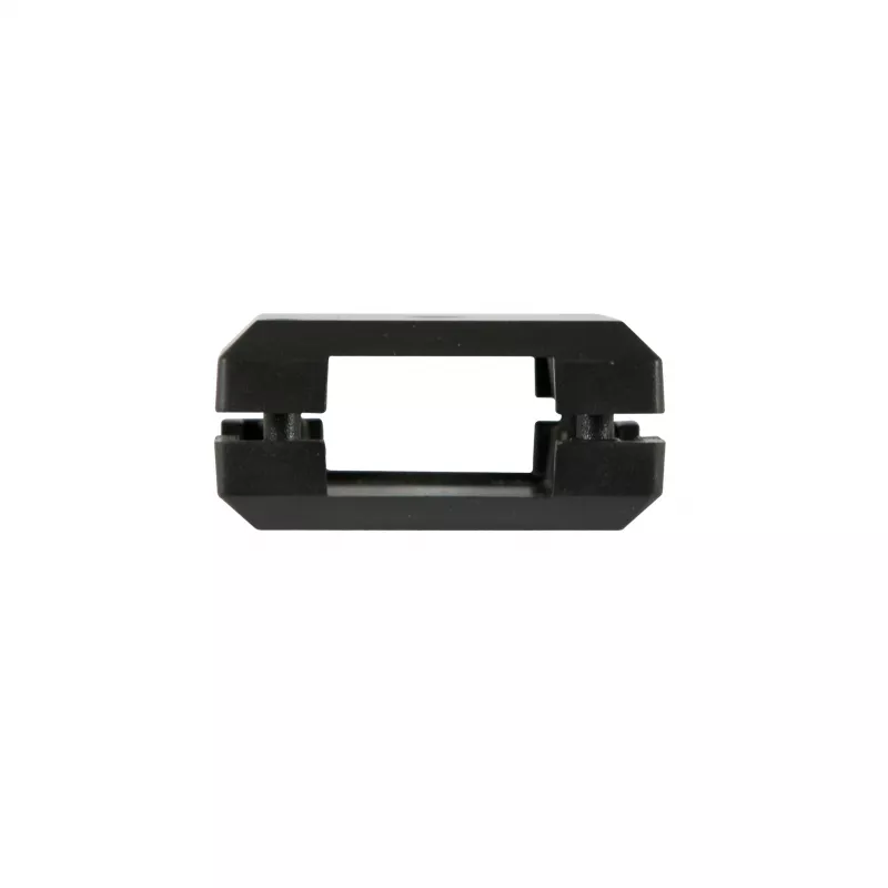ALLNET Brick'R'knowledge ALL-BRICK-0142 Kunststof behuizing 1x1, zwart, boven- en onderkant, verpakking van 10