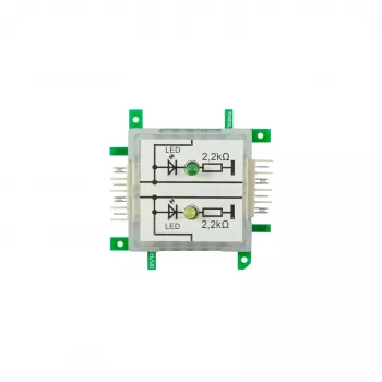 ALLNET Brick'R'knowledge dual GPIO monitoring LED 3mm met ground