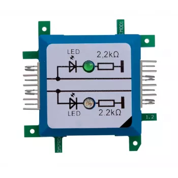 ALLNET Brick'R'knowledge LED-module blauw/groen - 125694