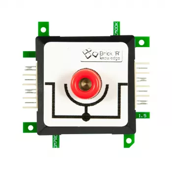 ALLNET 130138 Brick'R'knowledge modulaire elektronica-leerset, 25 bricks, meerkleurig
