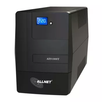 ALLNET UPS 1000VA line-interactive USB LCD-display - (offline) UPS - 26 min (ALL91000T)