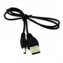 ALLNET USB Type-A naar DC-adapter 3,5 mm, lengte 1 m, AWG19