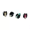 Synergy 21 S215479 Keystone-modulehouder voor LC-glasvezelkoppelingen, zwart