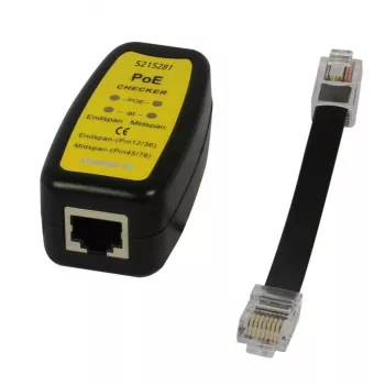 Synergy 21 TP RJ45 PoE-tester at/af Endspan/Midspan standaard