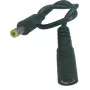 ALLNET DC-voedingsadapterkabel 5,5x2,1mm bus naar 4,75x1,7mm stekker, 15cm, zwart