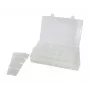 ALLNET BrickRknowledge Box Large - transparante opbergbox voor LEGO-stenen