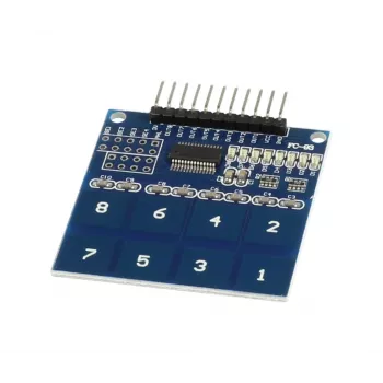 ALLNET 4duino 8-kanaals capacitief touch-button-schakelaarbord (ALL_OY_3422)