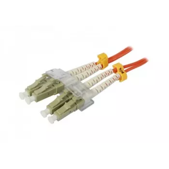 SYNERGY21 glasvezel-patchkabel 10 m OM2 LC duplex oranje