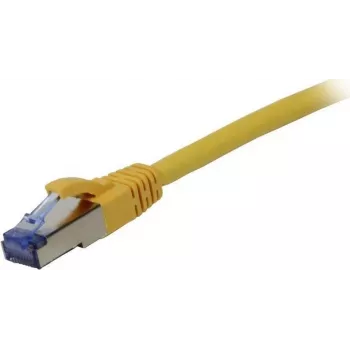 SYNERGY21 patchkabel RJ45 - CAT6A 500MHz - 10m - geel - S/FTP (S-STP) - GHMT gecertificeerd