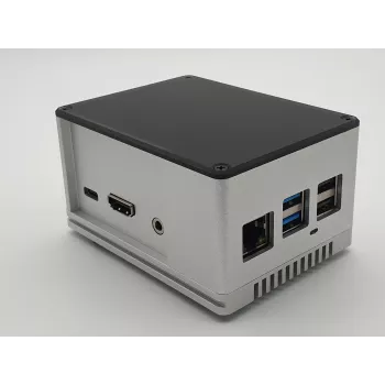ALLNET Rock Pi Aluminium Behuizing ecoPI PRO HP Zilver (RockPi_GH_PROHP_SV)