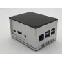 ALLNET Rock Pi Aluminium Behuizing ecoPI PRO HP Zilver (RockPi_GH_PROHP_SV)