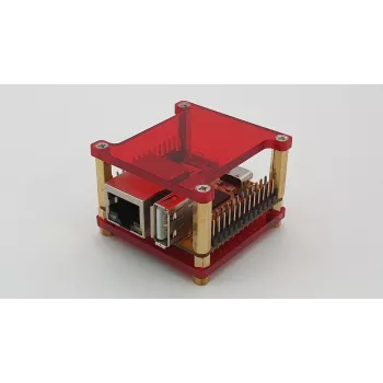 ALLNET Rock Pi S Acryl Behuizing Rood (RPiS_Acryl_R)