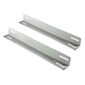 ALLNET ALL-S0002111 19-inch kast L-rails, 550 mm, lichtgrijs, 1 paar