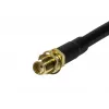 ALLNET antennekabel LMR-195 SMA-female naar Fakra-female Waterblue Keycode Z 10cm