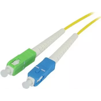 SYNERGY21 glasvezel-patchkabel 7,5m SC/SC APC OS2 singlemode 9/125µm G.657.A2 buigbestendig 2mm flexibel
