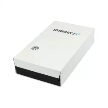 SYNERGY21 LWL wandverdeler mini (opbouw), voor LC/SC, B150/H265/T55mm, zonder koppelingen/lasmof, wit