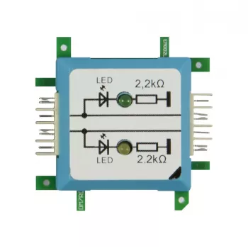 ALLNET BrickRknowledge dual LED-module groen geel common cathode
