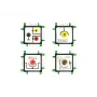 ALLNET ALL-BRICK-0637 4-kanaals 5V-relaismodule voor Arduino Raspberry Pi