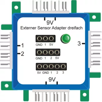 ALLNET BrickRknowledge externe sensor-adapter triple