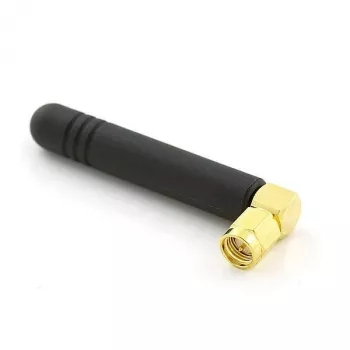 ALLNET GSM-antenne 2dBi 4G/LTE stub-antenne SMA-stekker (ALL_GSM_Mini_SMA)