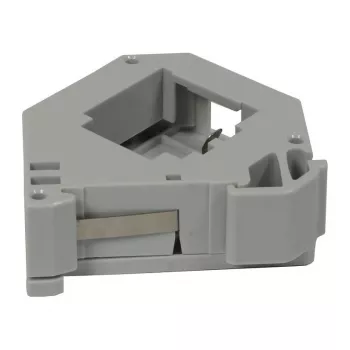 Synergy 21 S215416 Keystone DIN-rail modulehouder voor 1x TP-module, grijs
