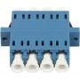 SYNERGY21 glasvezelkoppeling LC-LC quad singlemode OS2 blauw PVC