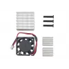 ALLNET Rock Pi 4C+ heatsink-set (Rock4C+Heat-Set) - passieve koelset voor Radxa Rock Pi 4C Plus