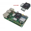 ALLNET Rock Pi 4C+ heatsink-set (Rock4C+Heat-Set) - passieve koelset voor Radxa Rock Pi 4C Plus