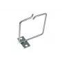 ALLNET ALL-S0001006 Enkele 19-inch kabelbeugel B80xD80mm, buiten, voorzijde open