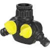 Kärcher 45° koppelstuk 1/2 inch voor Rain System - zwart/geel (2.645-199.0)