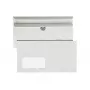 Bong enveloppen 125x235mm zelfklevend met venster ultra wit compactbox 1000 stuks