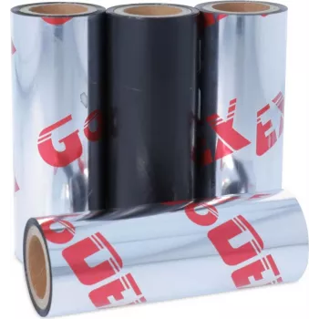 GODEX C.ITOH Godex thermotransferlint was/hars zwart 110mm x 300m 1 inch kern