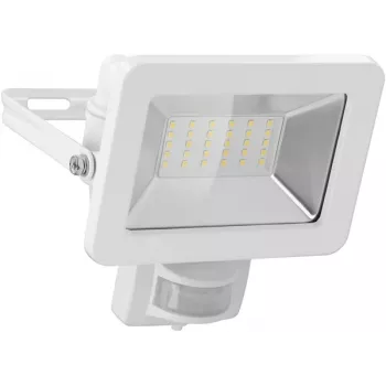 Goobay led-buitenspot 30 W met bewegingssensor, 2400 lm, 4000 K, IP65, PIR-sensor, wandmontage, 0,5 m kabel