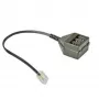 ROLINE Secomp telefoonadapter RJ-45 (M) naar TAE-NFN (F) zwart