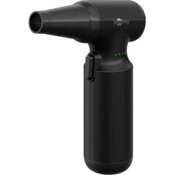 Goobay Air Duster Advanced zwart - reinigingsset incl. 8 opzetstukken en 3 borstels 110 (77830)