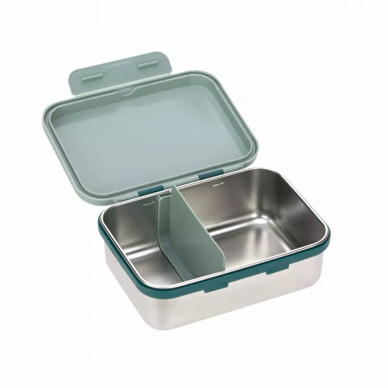 Lassig Adventure Bus lunchbox - groen/geel/oranje