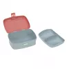 Lassig About Friends vos lunchset - 2 stuks: lunchbox + Tritan-fles 460 ml